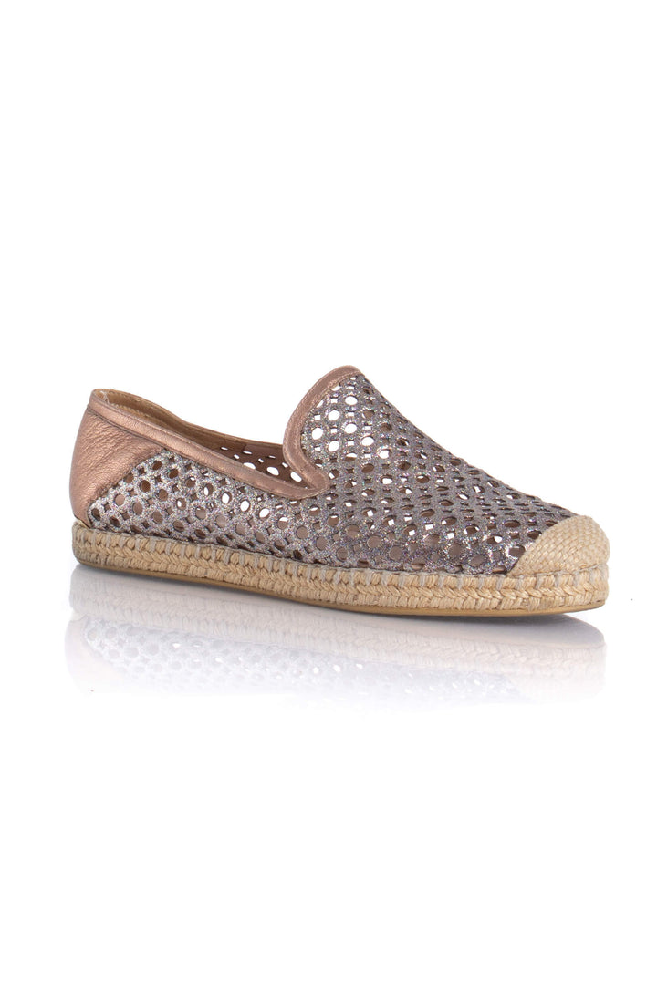 Zapato Stuart Weitzman rosa, vista posterior – ClosetRehab