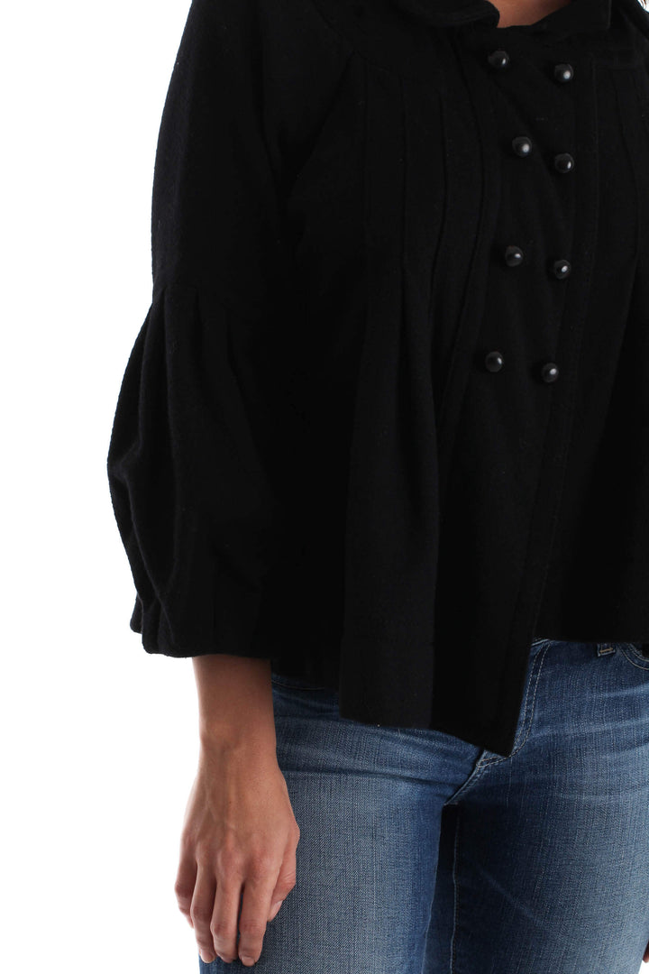 Abrigo Marc Jacobs negro, detalle – ClosetRehab