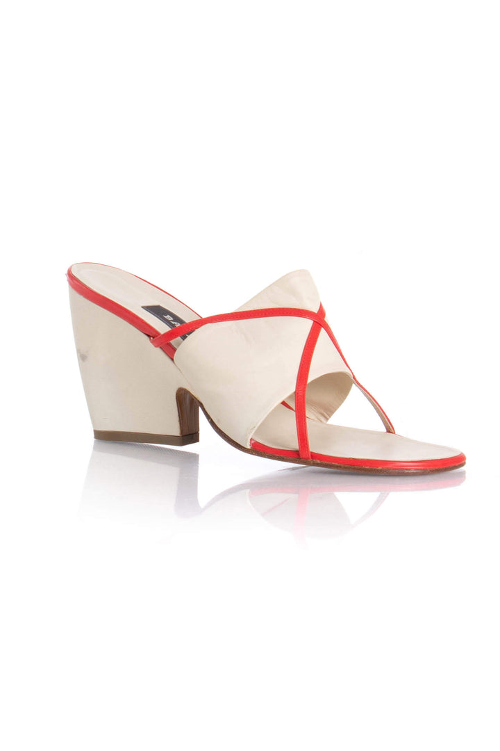 Zapato Bally beige, vista posterior – ClosetRehab