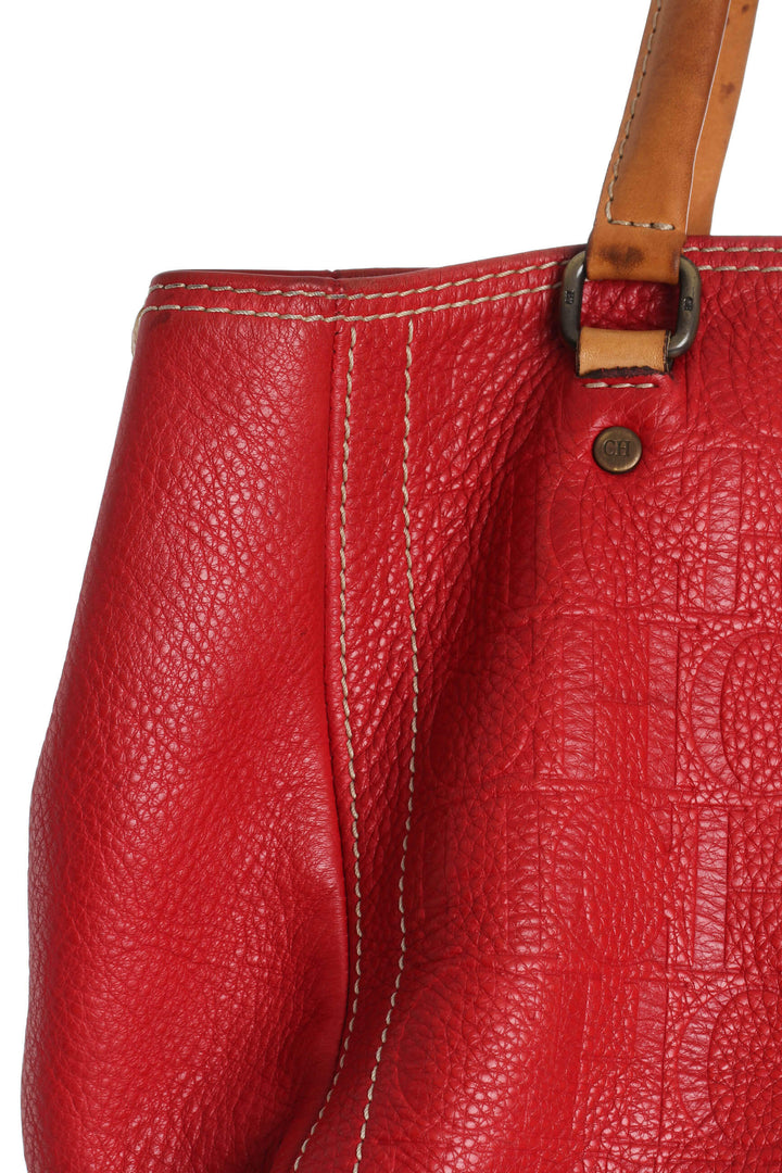 Bolsa Carolina Herrera rojo, detalle 9 – ClosetRehab