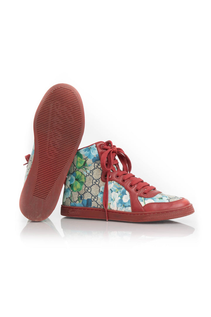 Zapato Gucci rojo, detalle 8 – ClosetRehab