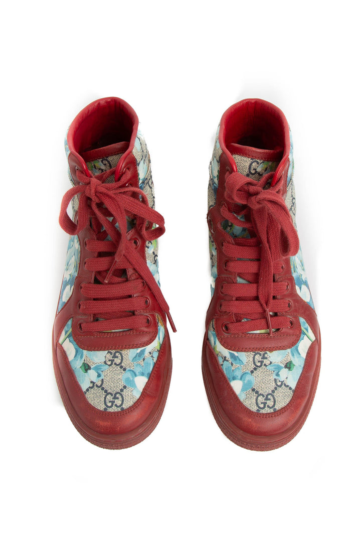 Zapato Gucci rojo, detalle 10 – ClosetRehab