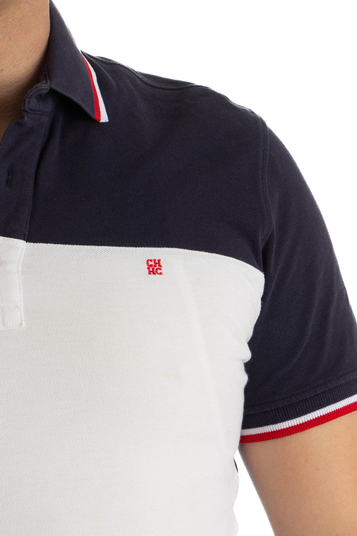 Polo Carolina Herrera blanco, detalle – ClosetRehab
