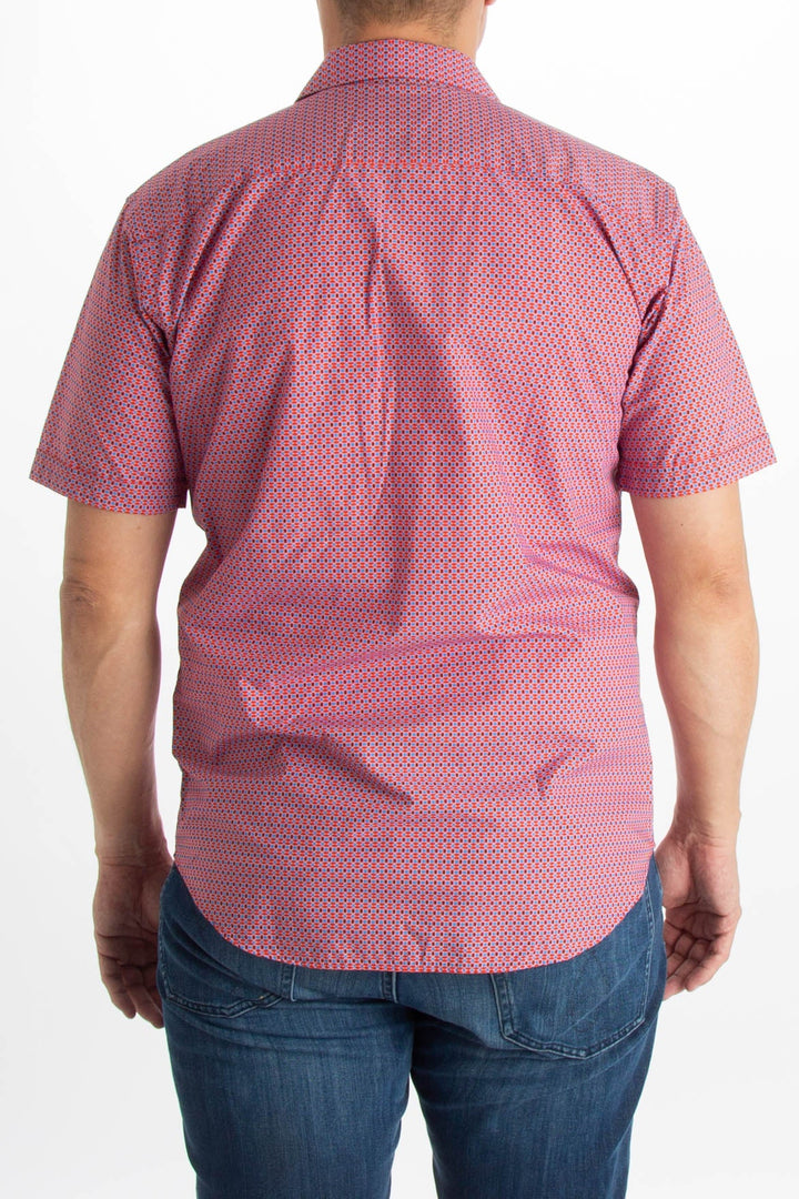 Camisa Bugatchi azul, vista lateral – ClosetRehab