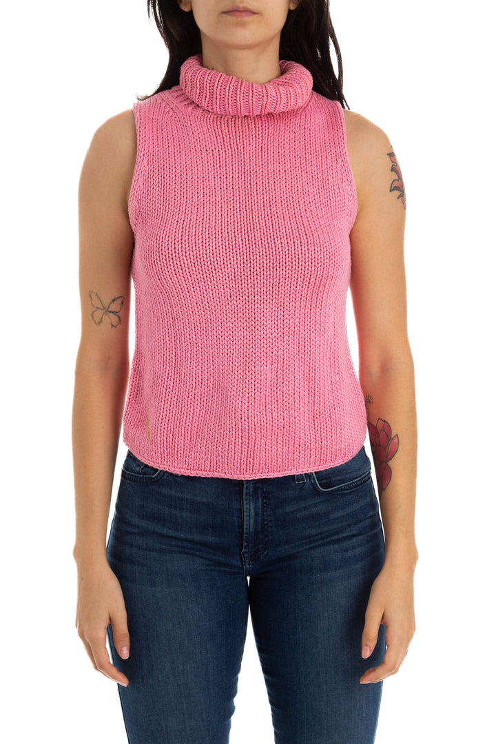 Blusa Kors Michael Kors rosa, vista frontal – ClosetRehab