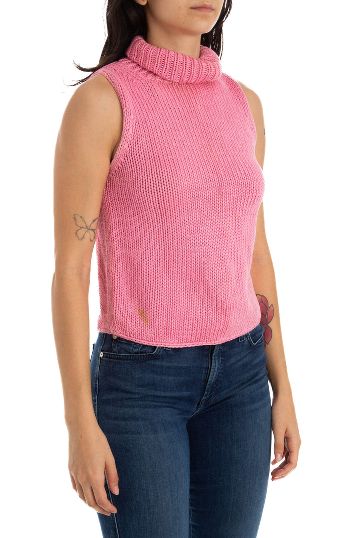 Blusa Kors Michael Kors rosa, vista posterior – ClosetRehab