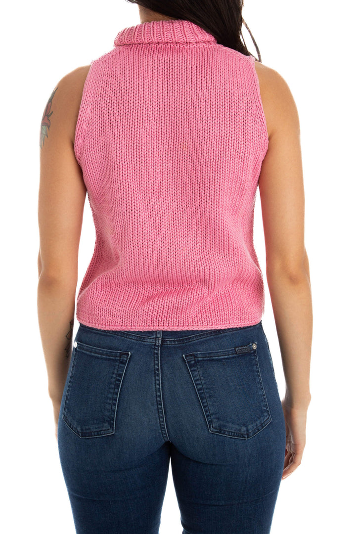 Blusa Kors Michael Kors rosa, vista lateral – ClosetRehab
