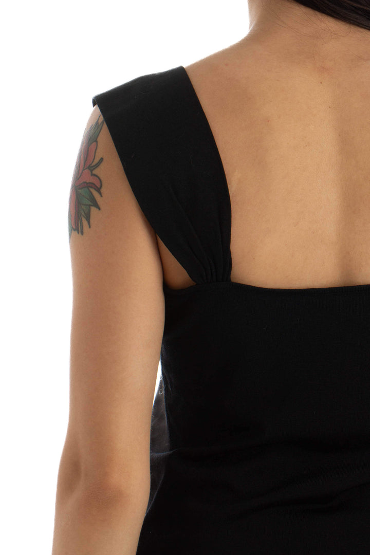 Blusa Ann Taylor negro, detalle 6 – ClosetRehab