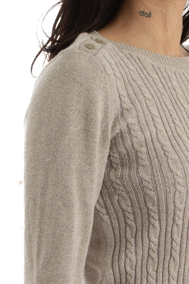 Suéter Banana Republic beige, detalle 5 – ClosetRehab