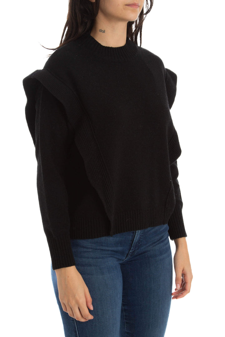 Suéter BCBG Maxazria NWT negro, vista posterior – ClosetRehab