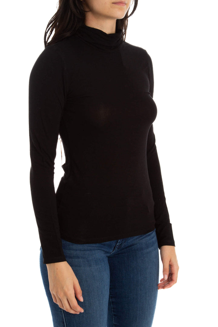 Blusa BCBG Maxazria NWT negro, vista posterior – ClosetRehab