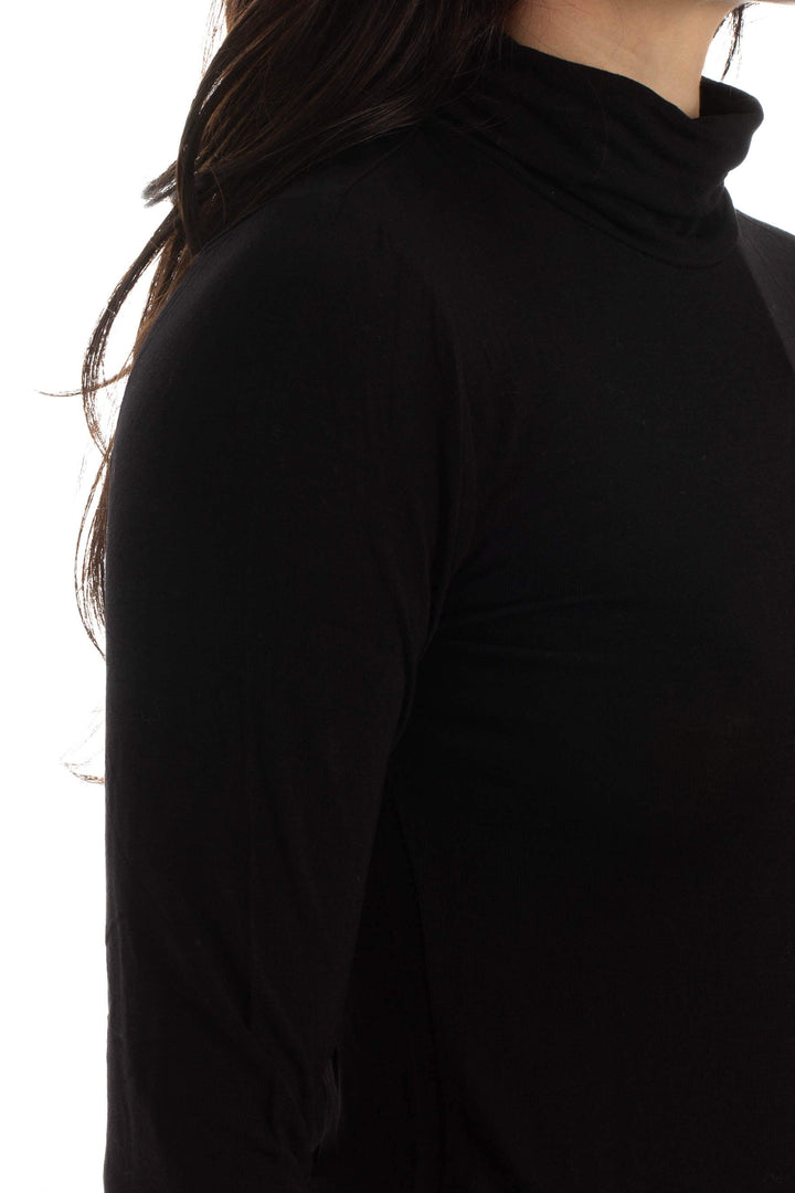 Blusa BCBG Maxazria NWT negro, detalle 5 – ClosetRehab