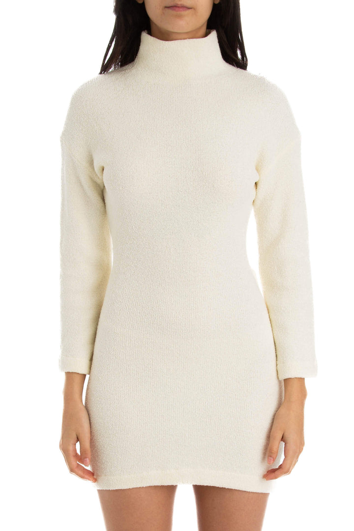 Vestido Nanushka blanco, vista frontal – ClosetRehab