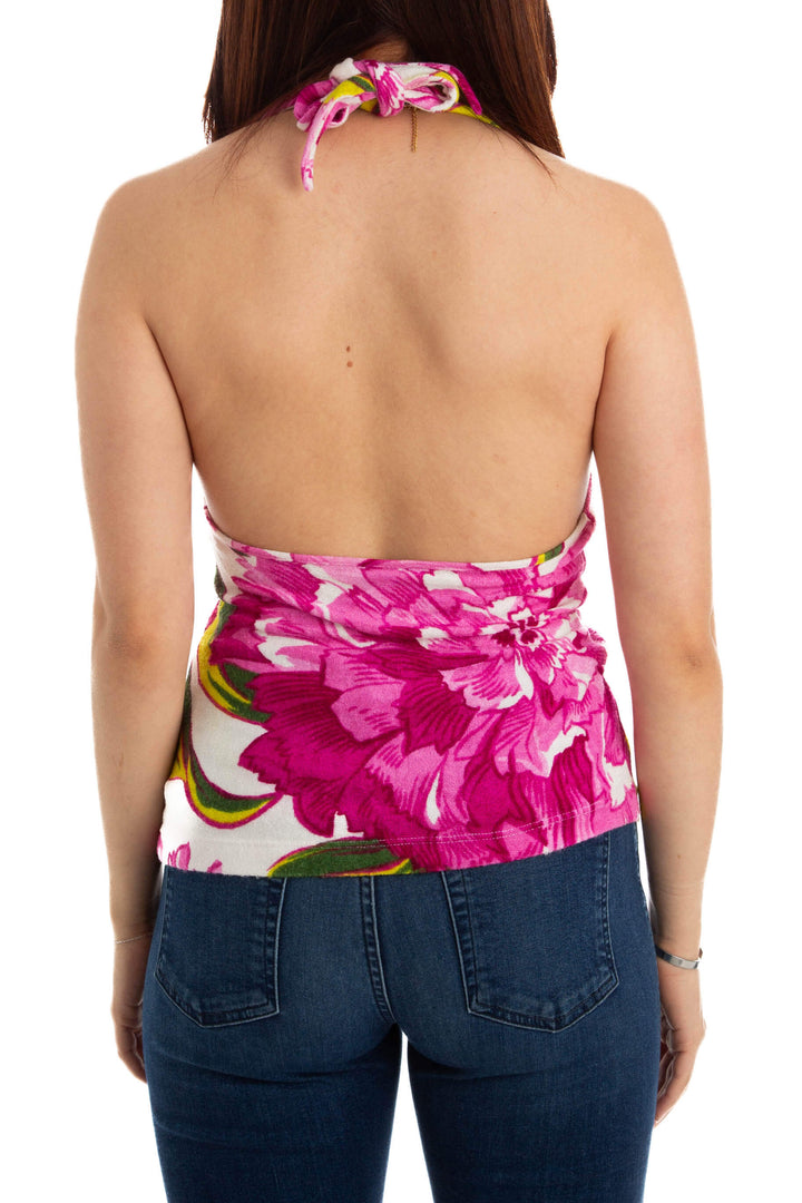 Blusa Dolce & Gabbana rosa, vista lateral – ClosetRehab