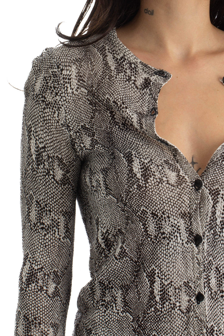 Suéter Jones New York negro, detalle – ClosetRehab