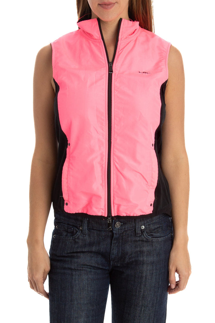 Chaleco lauren Ralph Lauren rosa, vista frontal – ClosetRehab