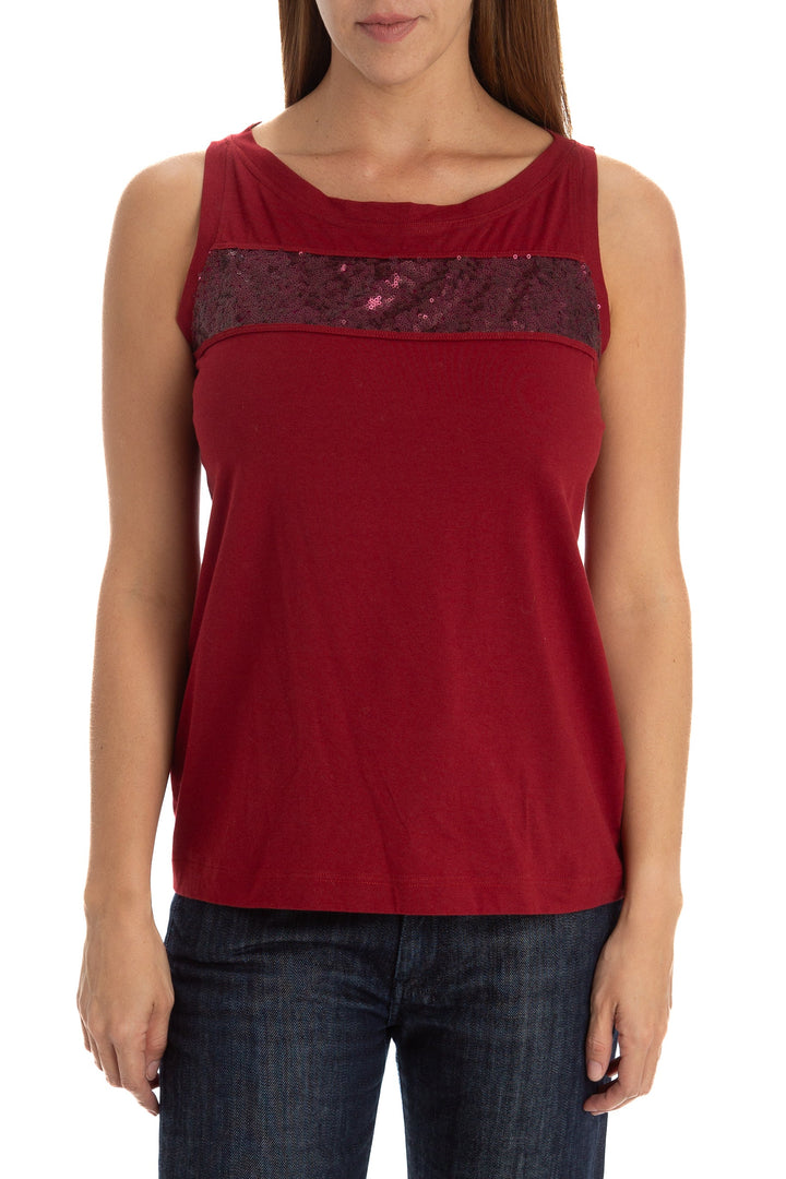 Blusa ambrosi marrón, vista frontal – ClosetRehab