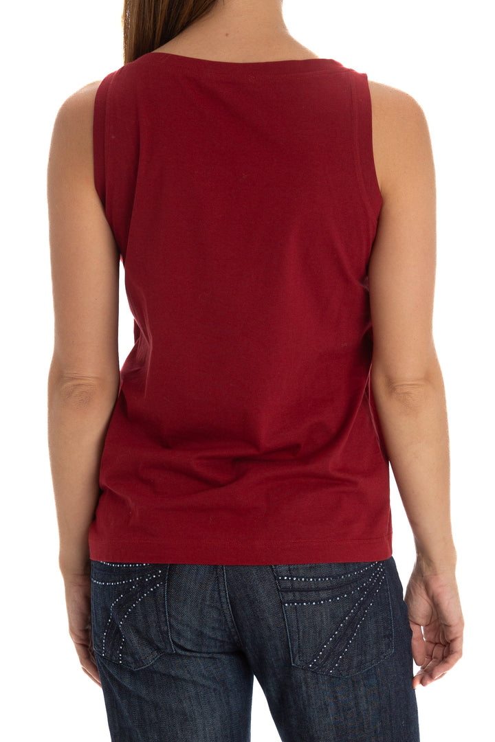 Blusa ambrosi marrón, vista lateral – ClosetRehab
