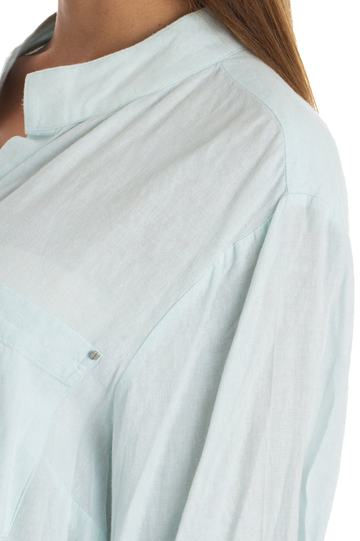 Blusa jones new york azul, detalle 5 – ClosetRehab
