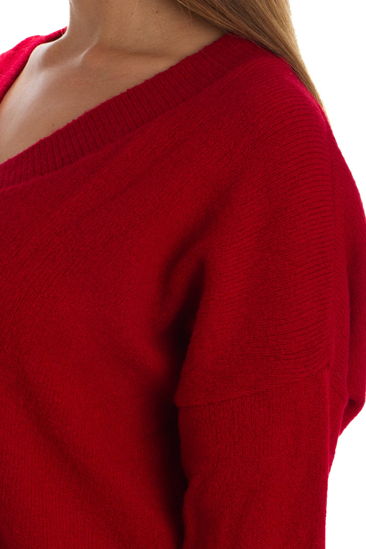 Suéter Ralquel Orozco rojo, detalle 5 – ClosetRehab