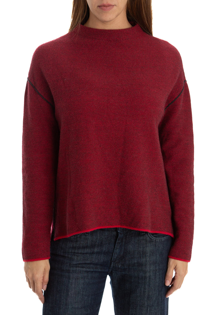 Suéter Ambrosi marrón, vista frontal – ClosetRehab