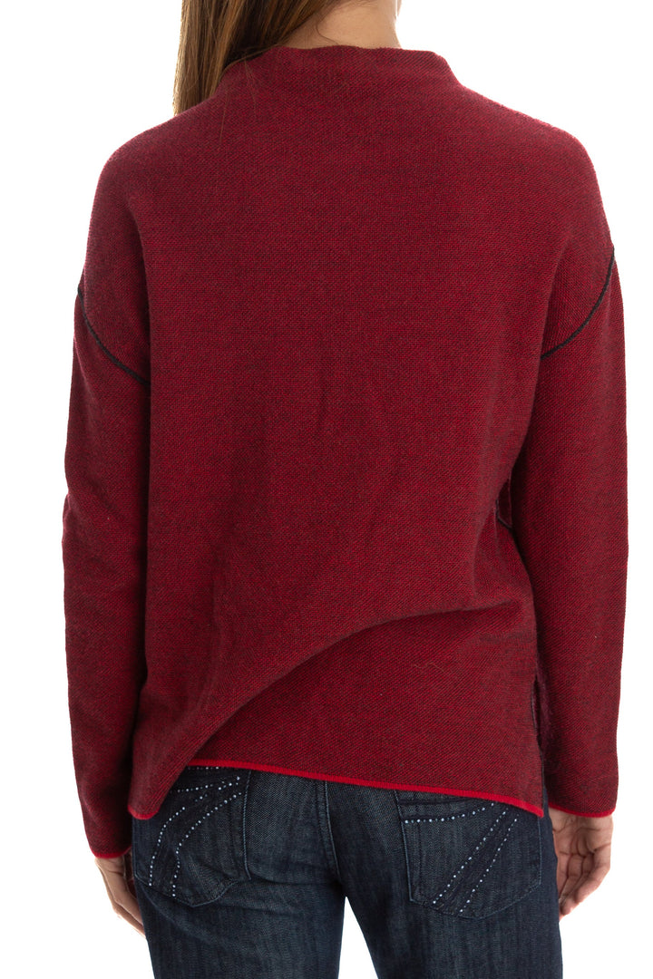 Suéter Ambrosi marrón, vista lateral – ClosetRehab