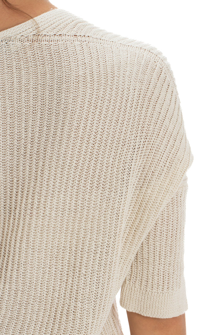 Blusa Ambrosi beige, detalle 6 – ClosetRehab