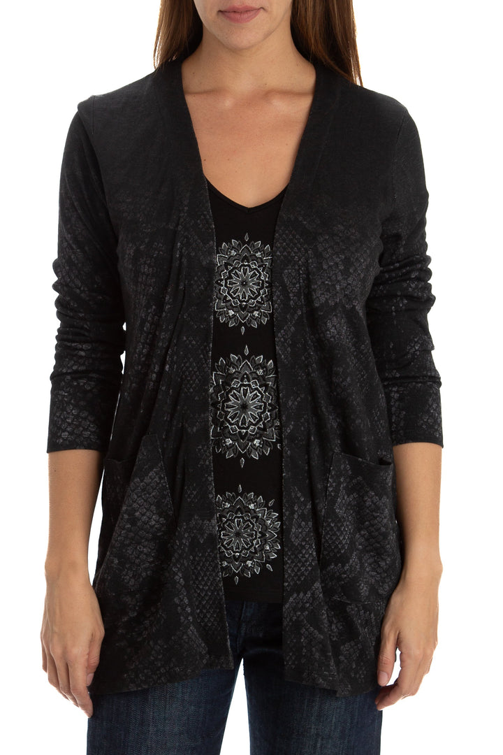 Blusa Desigual negro, vista frontal – ClosetRehab
