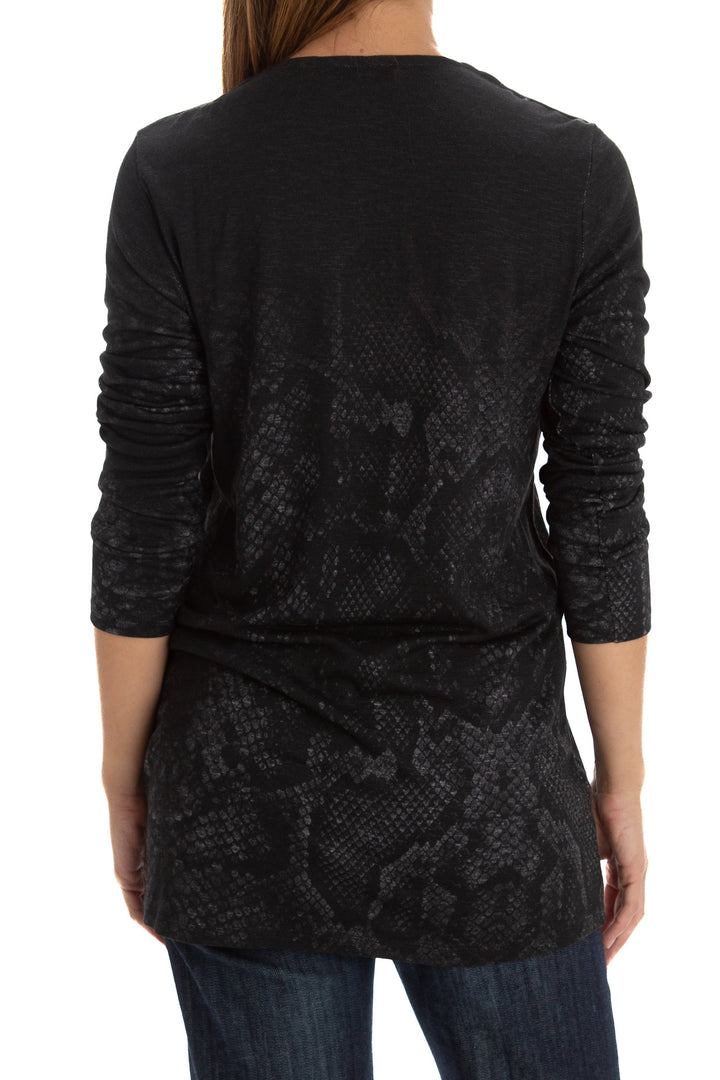 Blusa Desigual negro, vista lateral – ClosetRehab