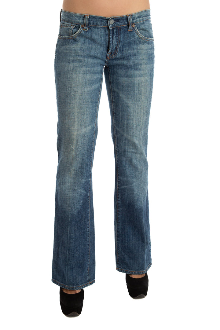 Pantalón 7 for All Mankind azul, vista frontal – ClosetRehab