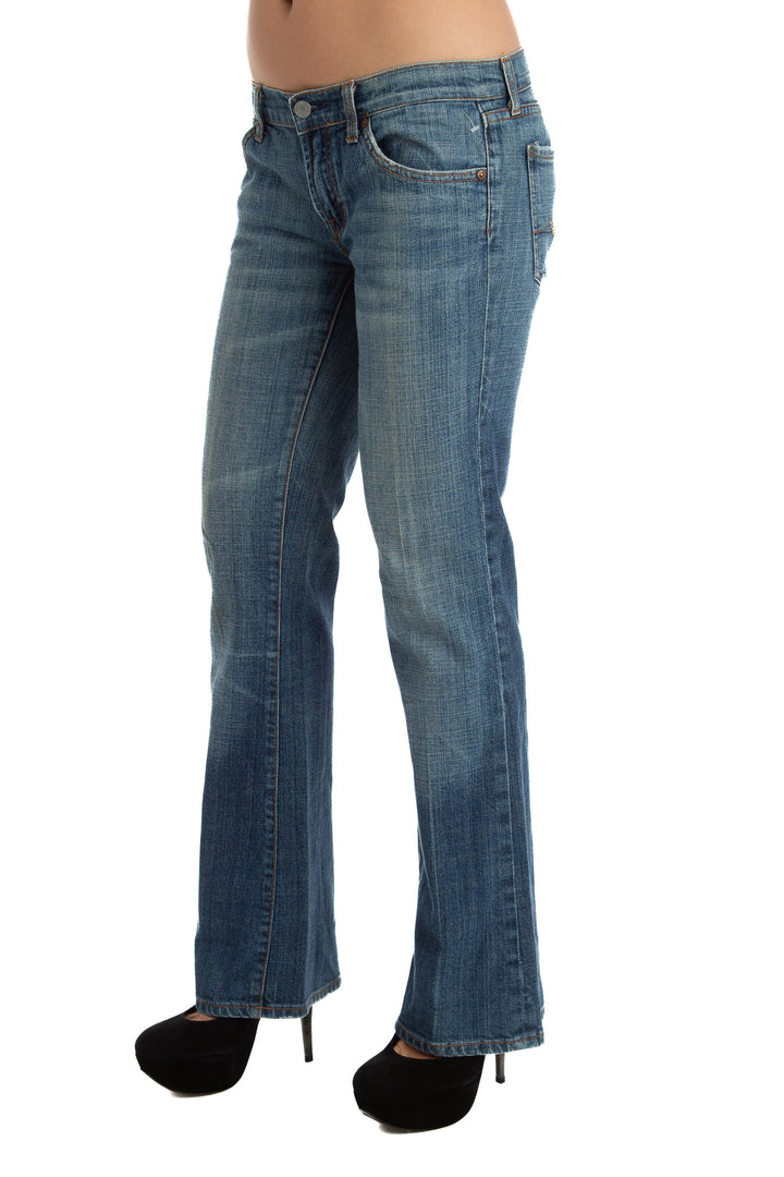 Pantalón 7 for All Mankind azul, vista posterior – ClosetRehab