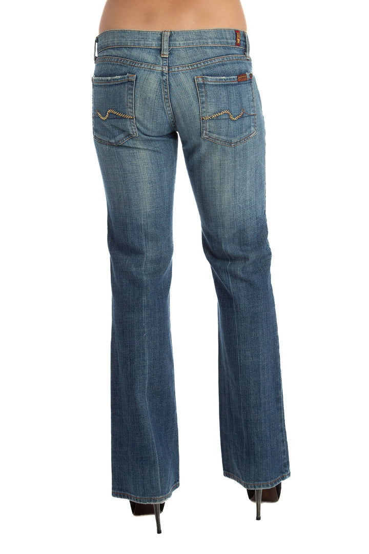 Pantalón 7 for All Mankind azul, vista lateral – ClosetRehab