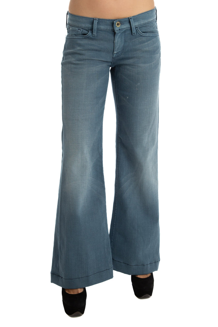 Pantalón 7 for All Mankind azul, vista frontal – ClosetRehab