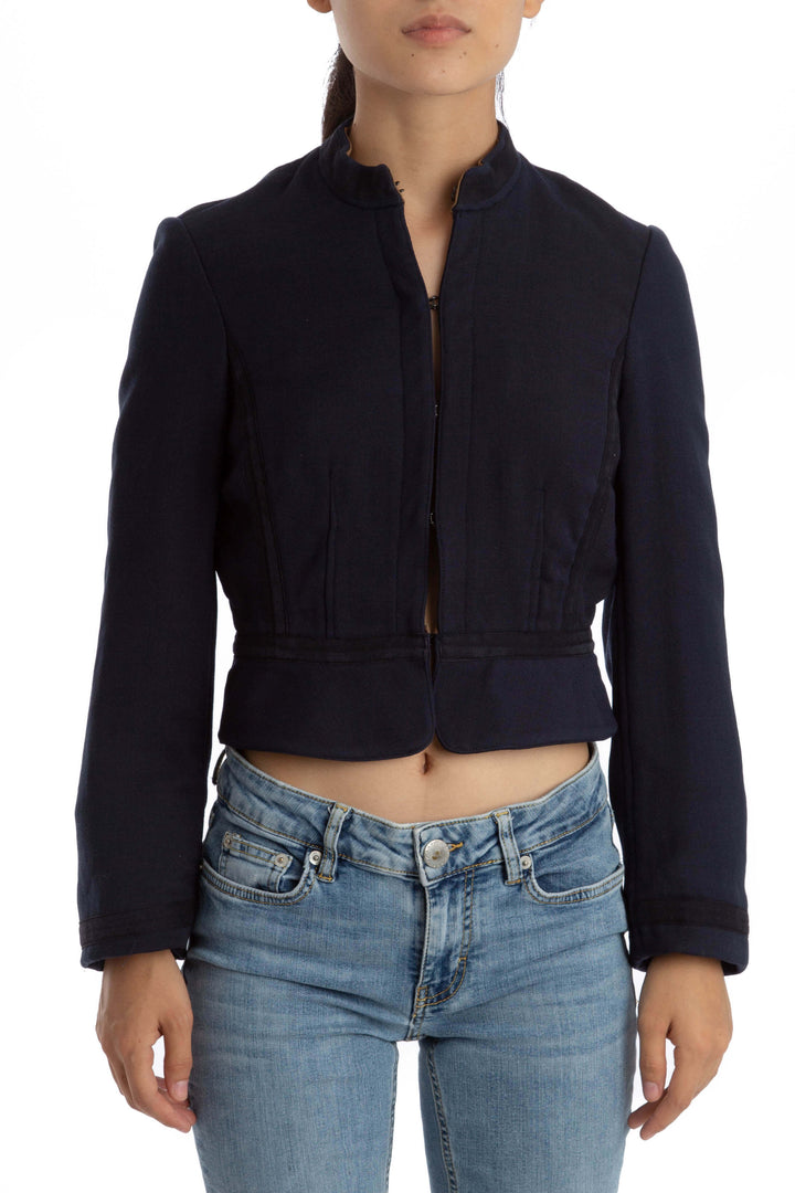 Saco BCBG Maxazria azul, detalle – ClosetRehab