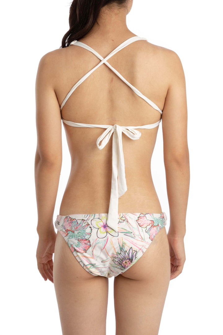 Traje de baño Onda de Mar rosa, vista posterior – ClosetRehab