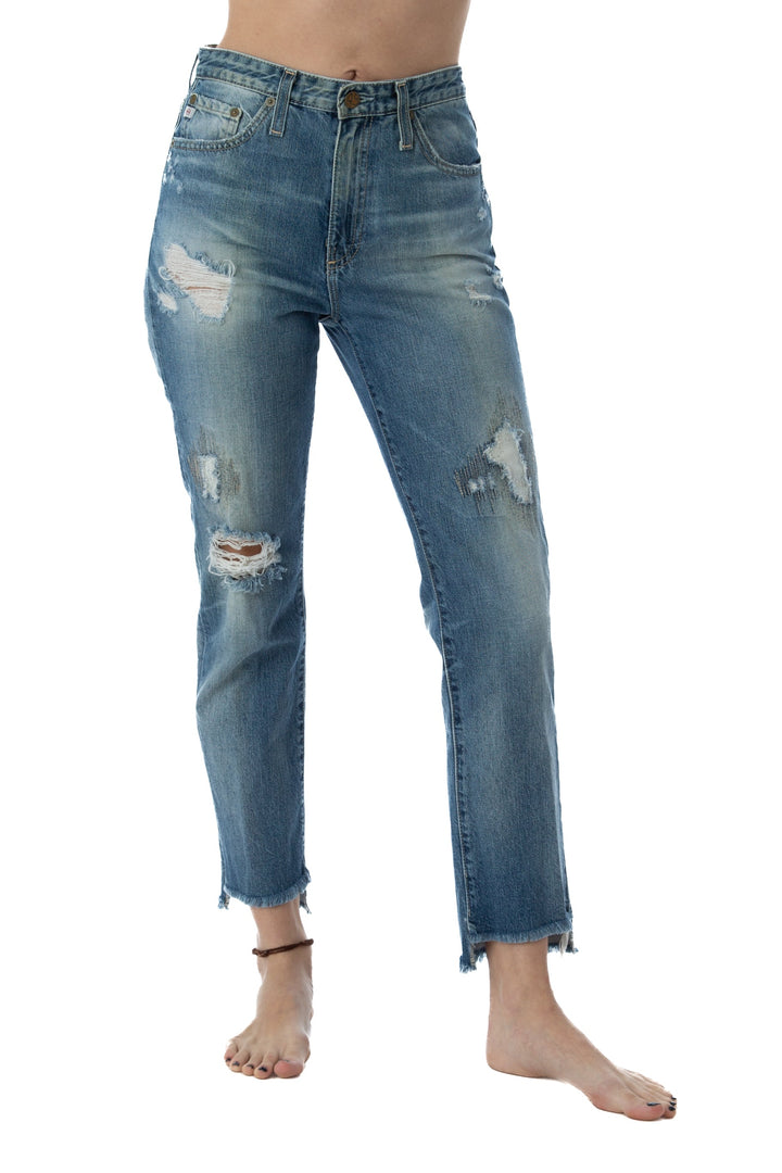 Jeans adriano goldschmied azul, vista frontal – ClosetRehab