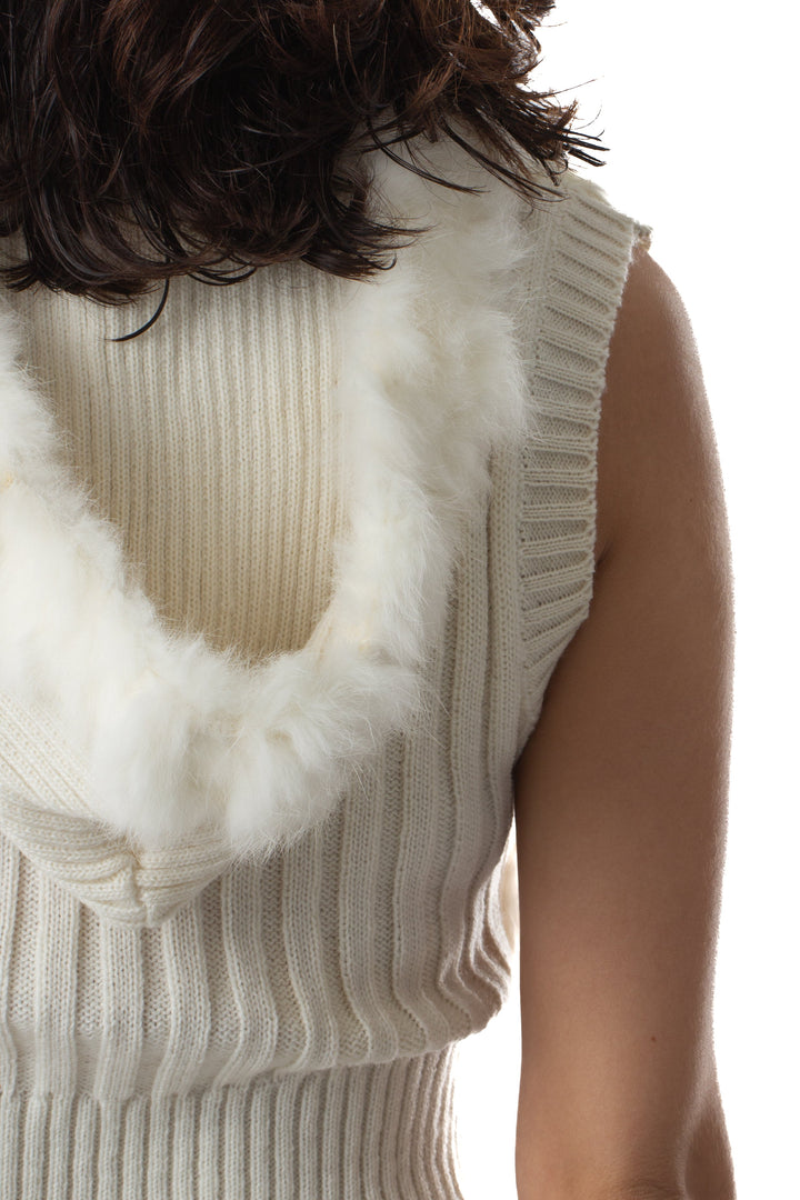 Chaleco beige, detalle 6 – ClosetRehab