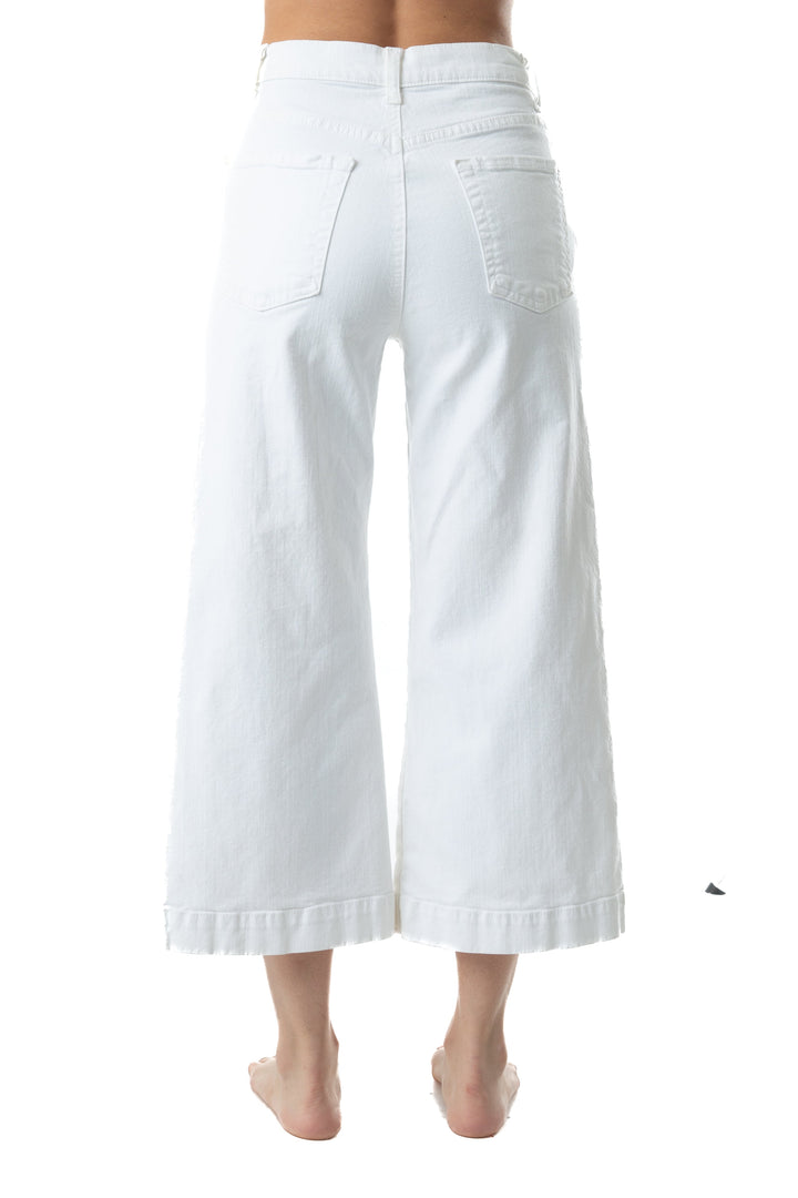 Jeans 7 for all mankind blanco, vista lateral – ClosetRehab