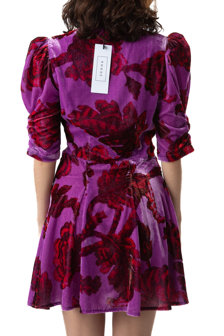 Vestido rhode NWT estampado, vista lateral – ClosetRehab