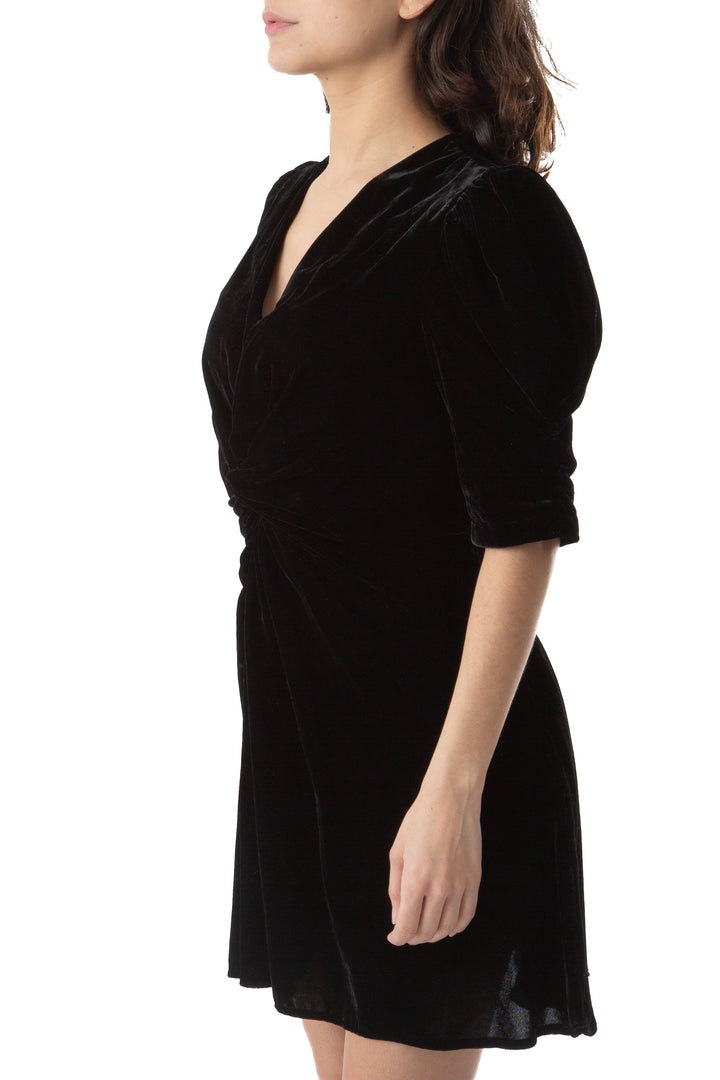 Vestido rhode negro, vista posterior – ClosetRehab