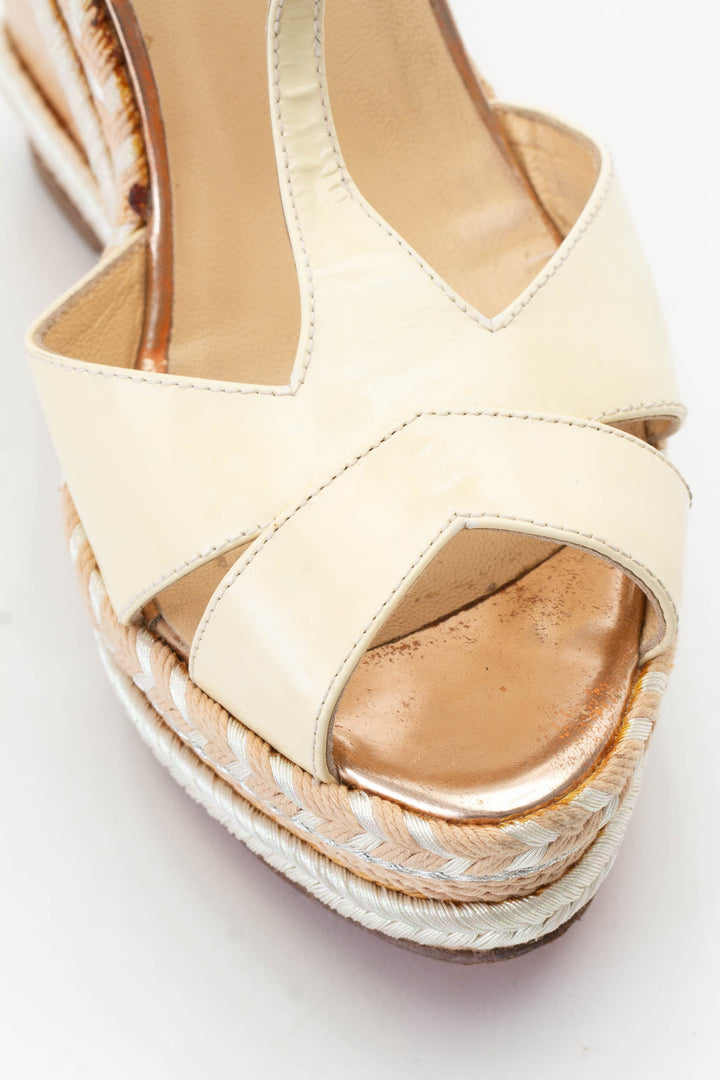 Zapato Christian Louboutin azul, detalle 10 – ClosetRehab