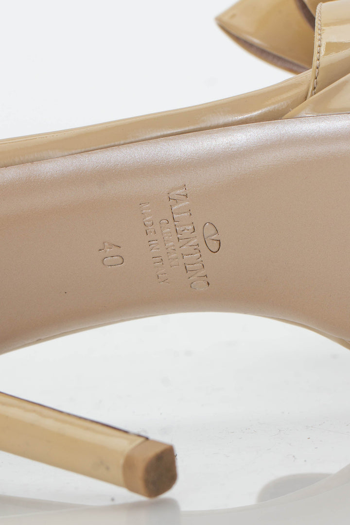 Zapato Valentino Garavani beige, detalle 13 – ClosetRehab