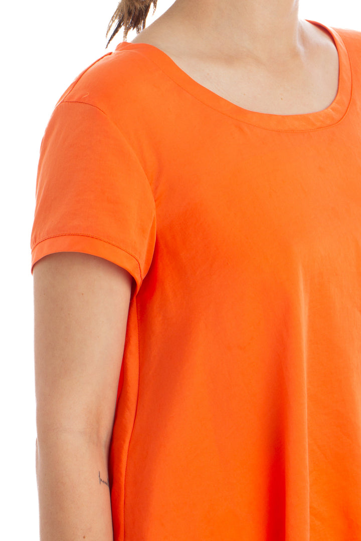 Blusa bcbg maxazria naranja, detalle 5 – ClosetRehab