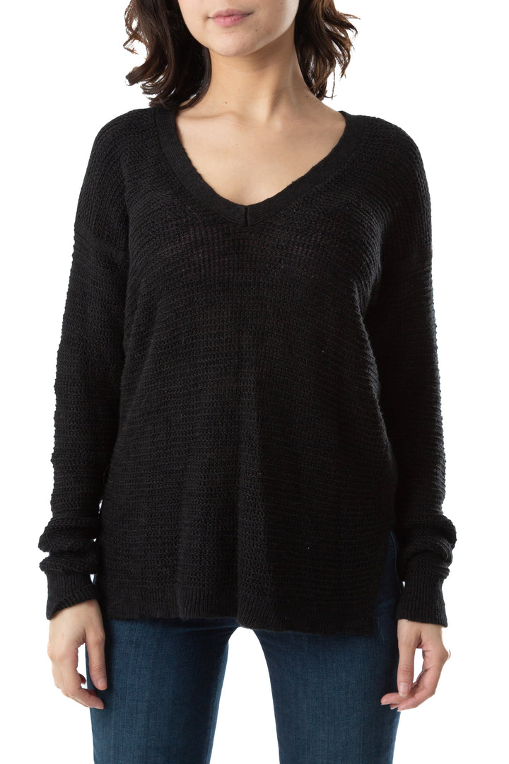 Suéter banana republic negro, vista frontal – ClosetRehab
