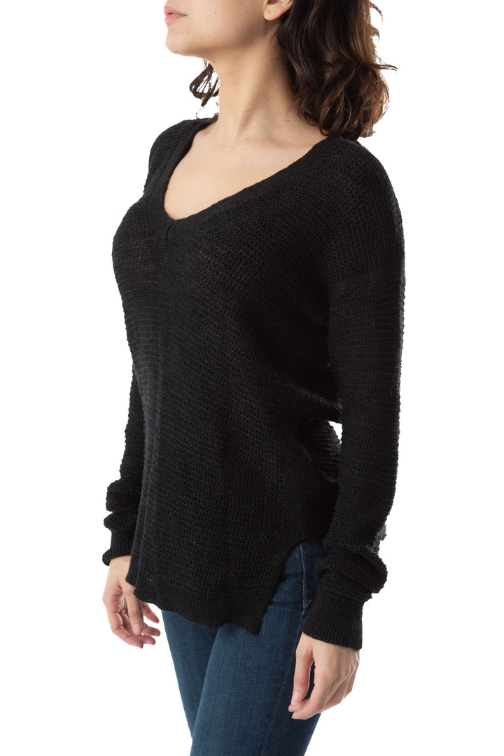 Suéter banana republic negro, vista posterior – ClosetRehab