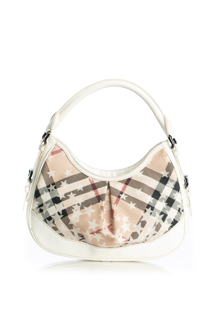 Bolsa burberry beige, vista frontal – ClosetRehab