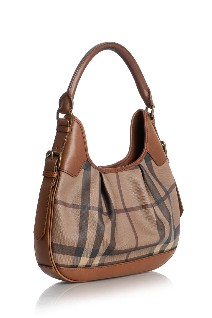 Bolsa burberry café, vista posterior – ClosetRehab