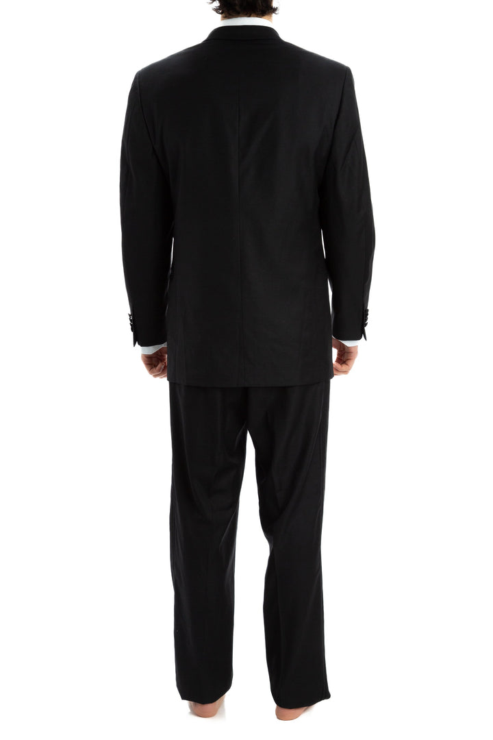 Pantalón Ermenegildo Zegna negro, vista lateral – ClosetRehab