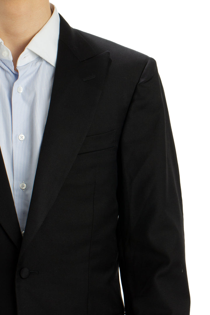 Pantalón Ermenegildo Zegna negro, detalle – ClosetRehab
