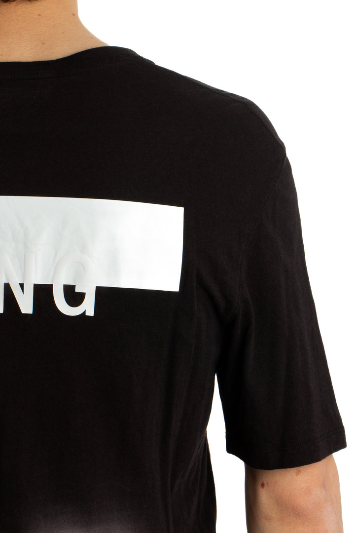 Camiseta Helmut Lang negro, detalle 6 – ClosetRehab